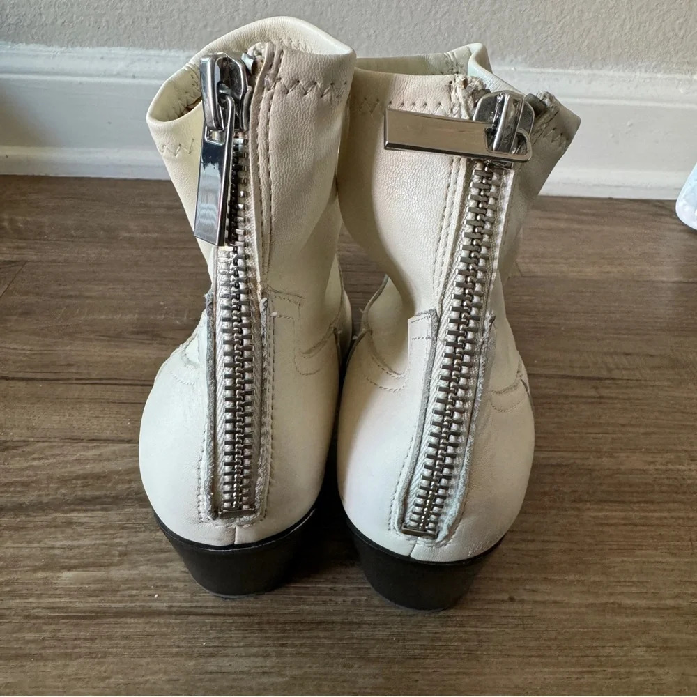 Dolce Vita Shanta Western Boots in Off White size 6 - Picture 11 of 12